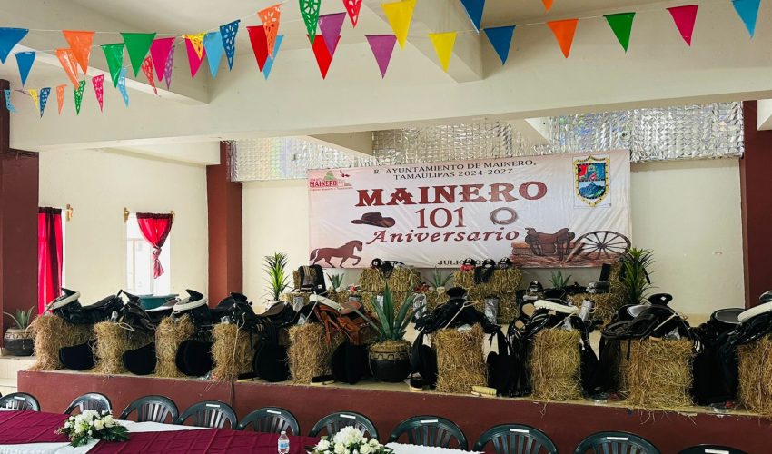 Autoridades estatales y municipales se suman al aniversario de Mainero
