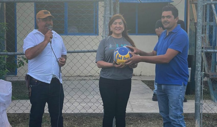 Mainero impulsa el deporte con Torneo de Fútbol en el Ejido José Guadalupe M.