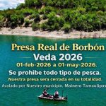 Presa Real de Borbón, Veda 2026