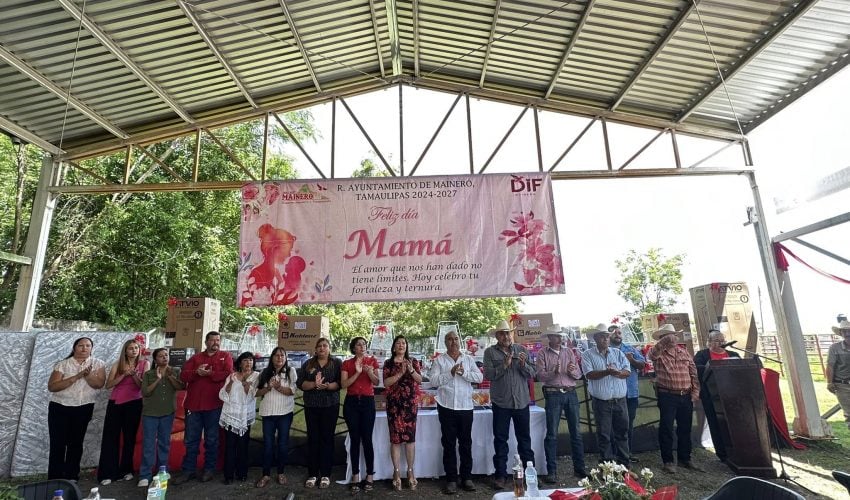 Mainero celebra a las madres con emotivo festejo organizado por Presidencia y DIF Municipal